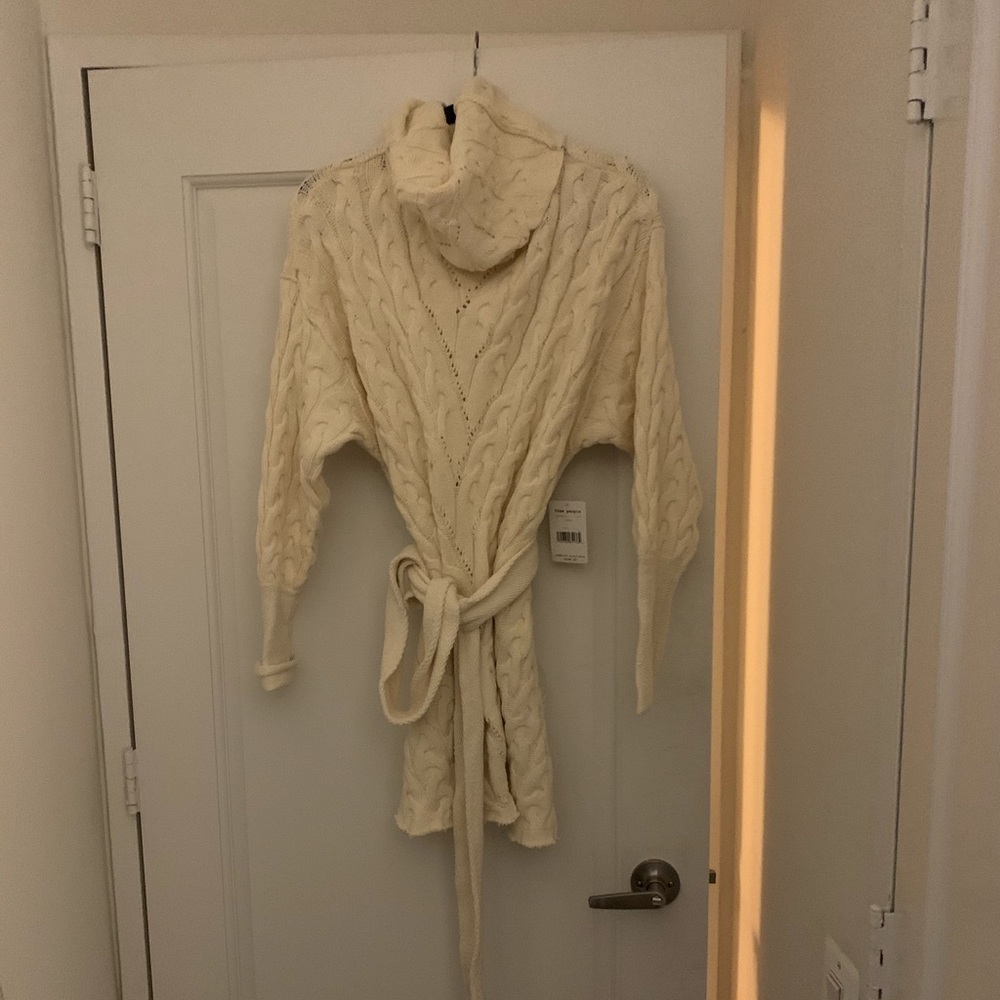 Free People Chunky Knit Sweater Dress